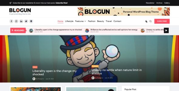 Blogun (WordPress)