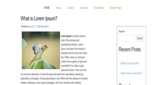 Blogzone (WordPress)