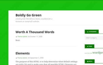 Boldly Go Green (screenshot desktop)