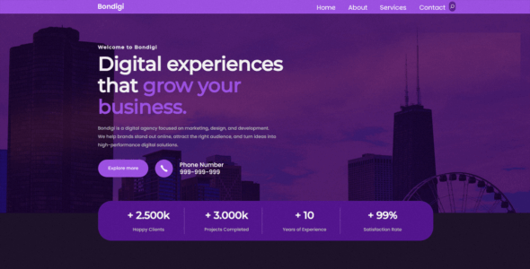 Bondigi (WordPress)