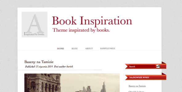 Book Inspiration (WordPress)