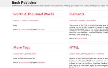 Book Publisher (screenshot desktop)