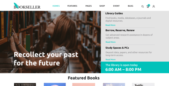 Bookseller Publication (WordPress)