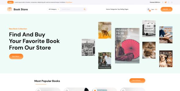 Bookstore Exhibition (WordPress)