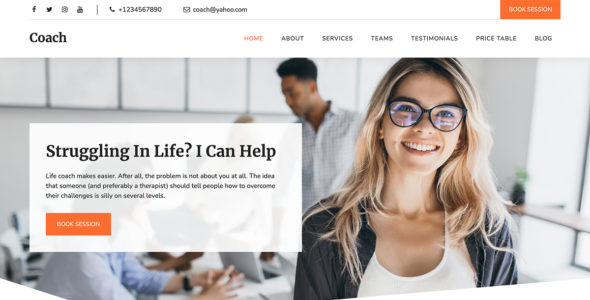 Bootstrap Coach (WordPress)