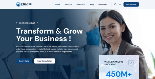 Bosa Finance Consult (WordPress)