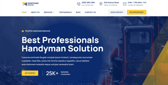 Bosa Handyman Services (WordPress)