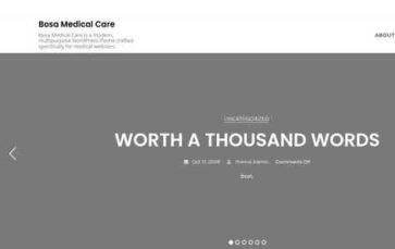 Bosa Medical Care (screenshot desktop)