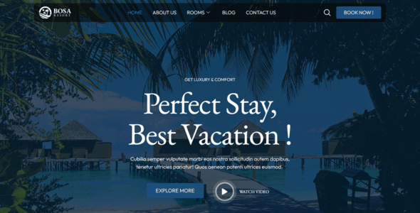 Bosa Resort (WordPress)