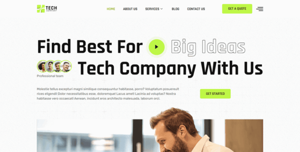 Bosa Tech Company (WordPress)