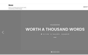 Bosa (screenshot desktop)