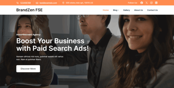 BrandZen FSE (WordPress)
