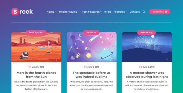 Breek Lite (WordPress)