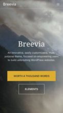 Breevia (screenshot mobile)