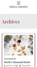 Bridal Dresses (screenshot mobile)
