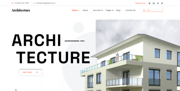 Building Architecture (WordPress)