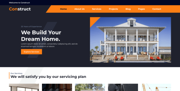Building Contractor (WordPress)