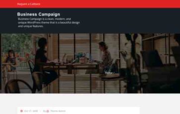 Business Campaign (screenshot desktop)
