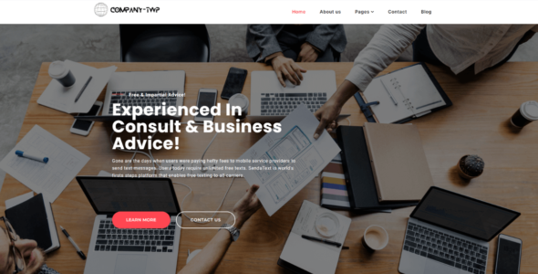 Business Company Elementor (WordPress)