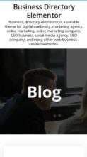 Business Directory Elementor (screenshot mobile)