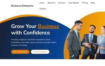 Business Enterprise (screenshot desktop)