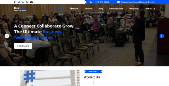 Business Networking Conference (WordPress)