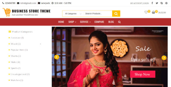 Business Store (WordPress)