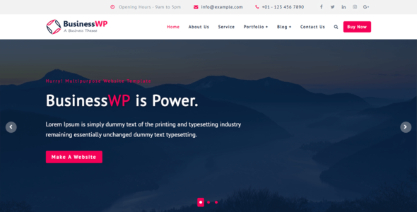 Businesswp (WordPress)