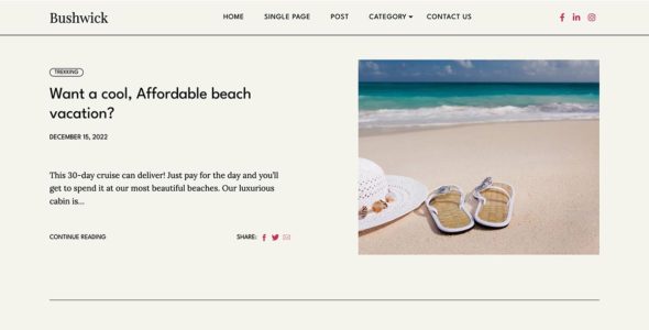 Buswick (WordPress)