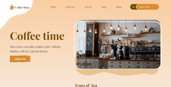 Cafe Alley (WordPress)