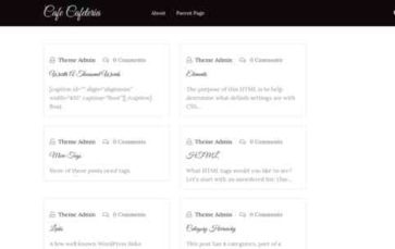 Cafe Cafeteria (screenshot desktop)