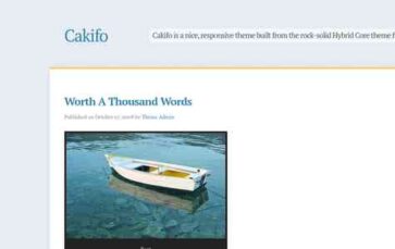 Cakifo (screenshot desktop)