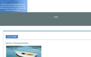Call Center (Peccular) - (screenshot desktop)