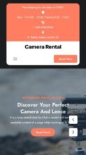 Camera Rental (screenshot mobile)