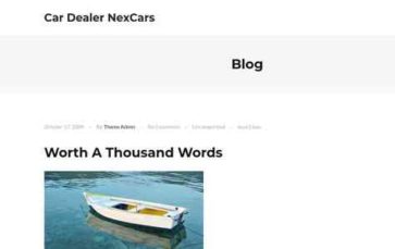 Car Dealer NexCars (screenshot desktop)