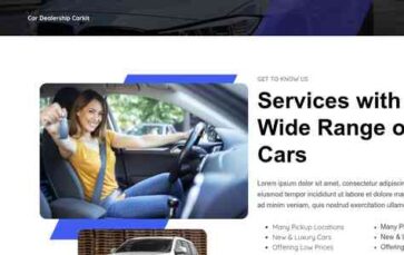 Car Dealership Carkit (screenshot desktop)