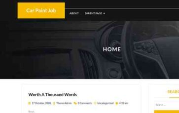 Car Paint Job (screenshot desktop)