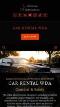 Car Rental WDA (screenshot mobile)