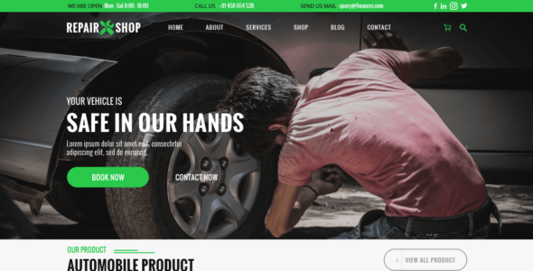 Car Repair (WordPress)