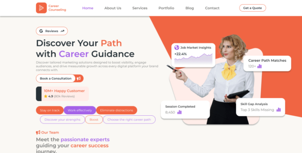 Career Counseling (WordPress)