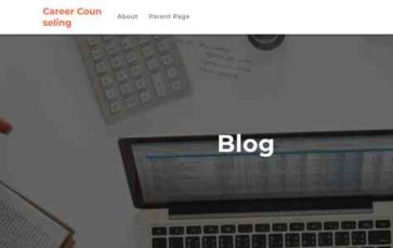 Career Counseling (screenshot desktop)