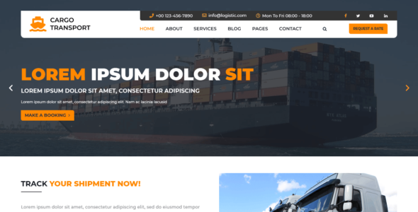 Cargo Transport (WordPress)