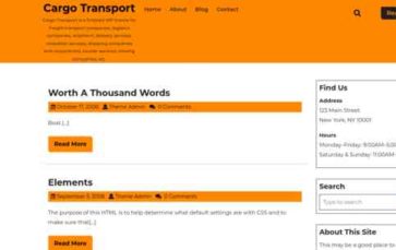 Cargo Transport (screenshot desktop)