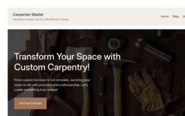 Carpenter Master (screenshot desktop)