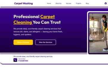 Carpet Washing (screenshot desktop)
