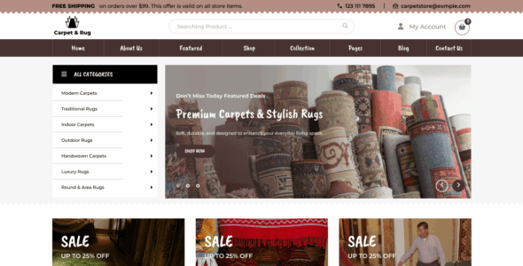 Carpets and Rugs (WordPress)