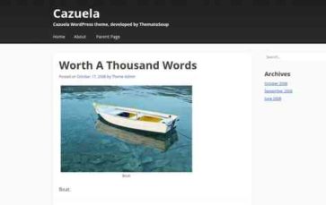 Cazuela (screenshot desktop)