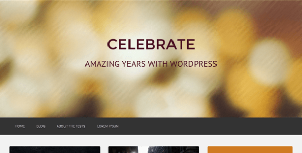 Celebrate (WordPress)