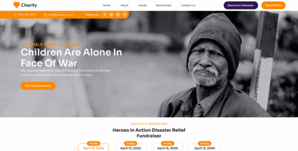 Charitable Funds (WordPress)