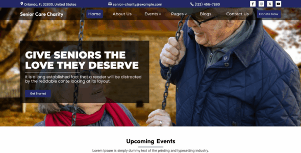 Charity Support (WordPress)